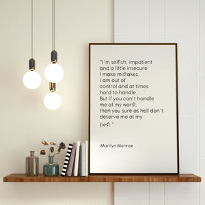 Photo print Quotes